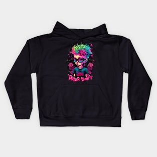 Swift Rock Girl Kids Hoodie